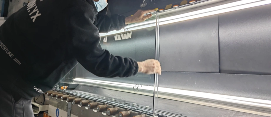 insulated glass production