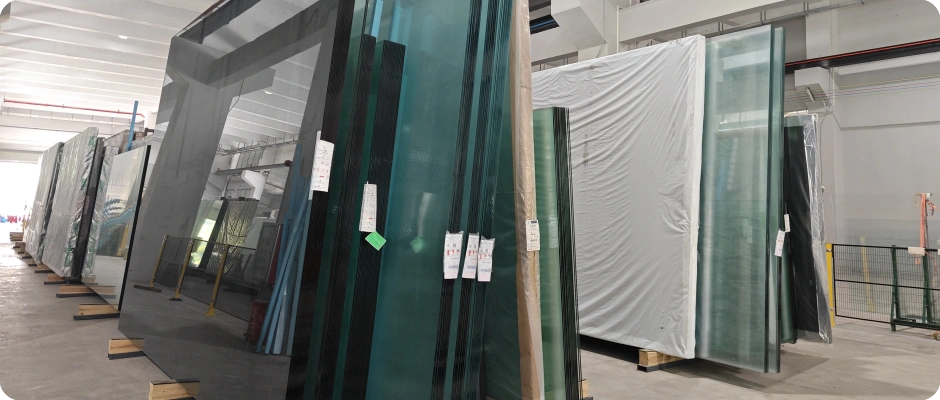 Storage of glass raw sheets