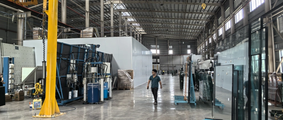 The production workshop of Glasvue